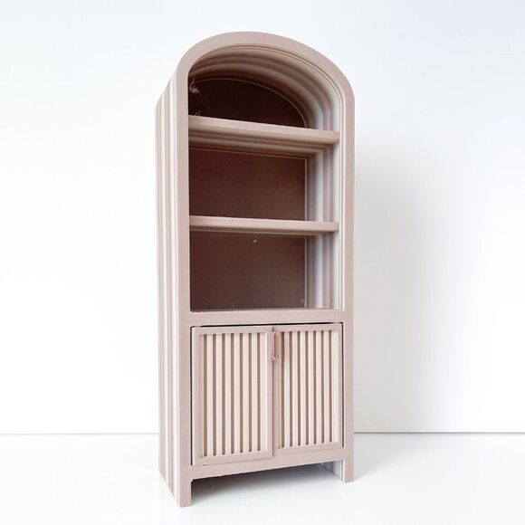 Armoire for Dolls 1:6 Scale Wood-Look Furniture 12” Barbie Integrity Blythe - Picture 6 of 7